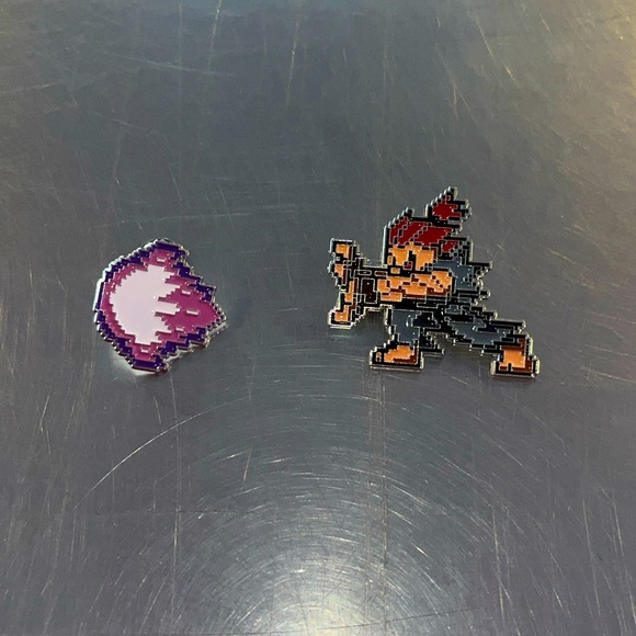 Street Fighter Akuma Pin Set - Picture 1 of 3